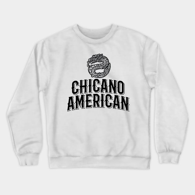 Chicano American Crewneck Sweatshirt by 